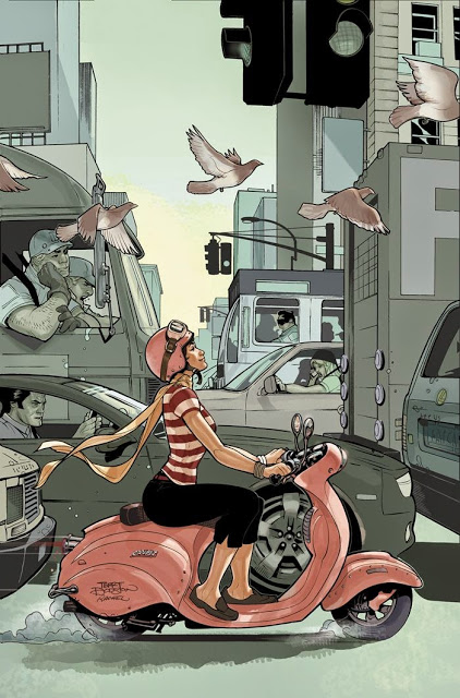 Mercenary Garage Dublin Ireland Custom Motorcycle Workshop CBLDF Liberty Annual 5 Cover by TerryDodson on deviantART.jpg
