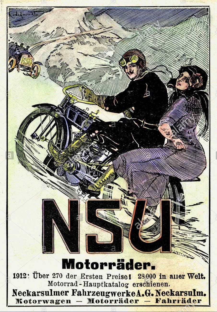 advertising-nsu-motorcycle-motorcyclist-with-co-driver-made-by-neckarsulmer-BXKXHJ.jpg