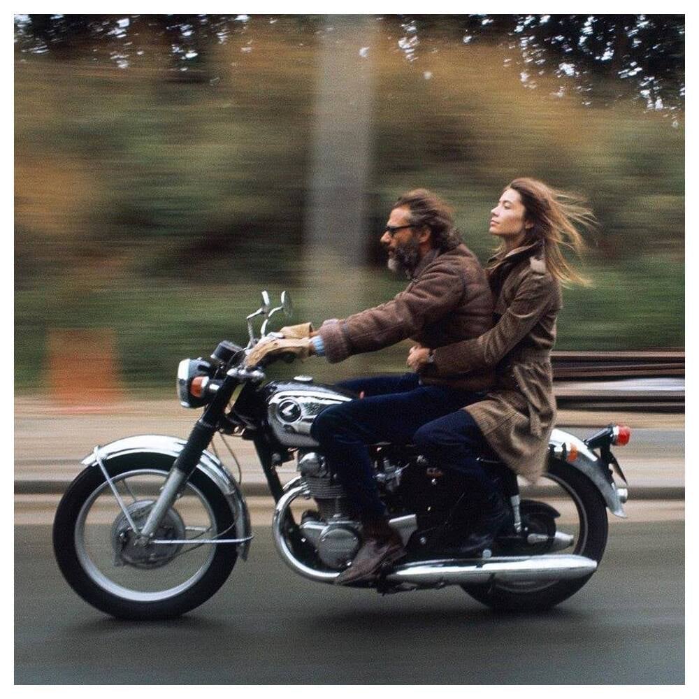 Georges Moustaki et Françoise Hardy photographiés par Jean-Marie Périer, 1960.jpg