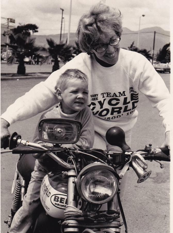Mary McGee and son 1969 Baja 500.jpg